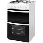 Indesit-Double-Cooker-ID5G00KMW-UK-White-A--Enamelled-Sheetmetal-Perspective