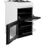 Indesit-Double-Cooker-ID5G00KMW-UK-White-A--Enamelled-Sheetmetal-Perspective-open