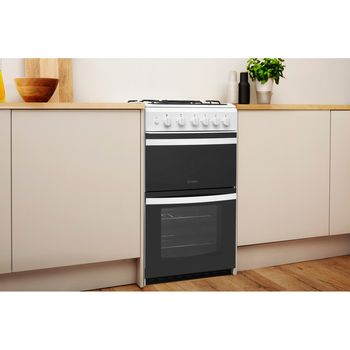Indesit-Double-Cooker-ID5G00KCW-UK-White-A--Enamelled-Sheetmetal-Lifestyle-perspective