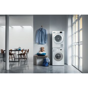 Indesit Dryer YT M11 82 X UK White Lifestyle frontal