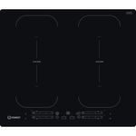 Indesit HOB IB 88B60 NE Black Induction vitroceramic Frontal