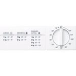 Indesit Dryer NIS 41 V (UK) White Control panel