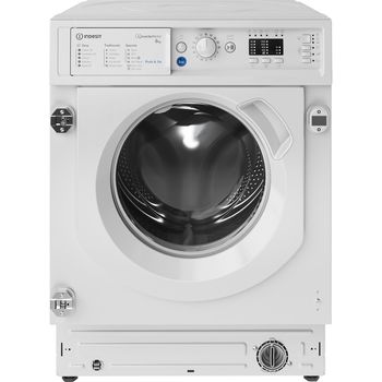 Indesit Washing machine Built-in BI WMIL 81284 UK White Front loader C Frontal