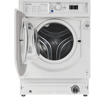Indesit Washing machine Built-in BI WMIL 81284 UK White Front loader C Frontal open