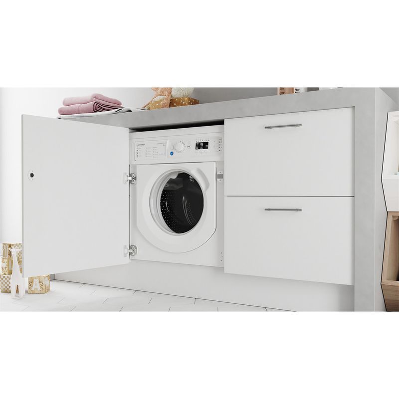 Integrated Washing Machine Indesit BI WMIL 81284 UK