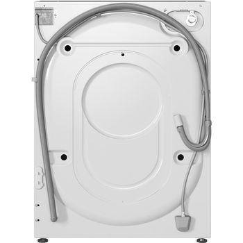 Indesit Washing machine Built-in BI WMIL 81284 UK White Front loader C Back / Lateral