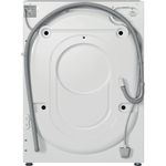 Indesit Washing machine Built-in BI WMIL 91484 UK White Front loader C Back / Lateral