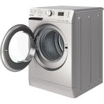 Indesit-Washing-machine-Free-standing-MTWA-81483-S-UK-Silver-Front-loader-D-Perspective-open