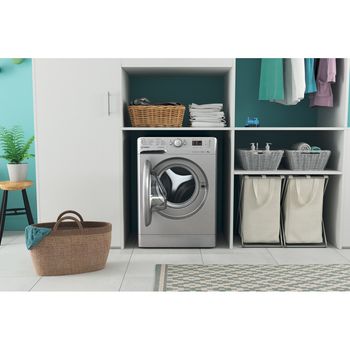 Indesit-Washing-machine-Freestanding-MTWA-81483-S-UK-Silver-Front-loader-D-Lifestyle-frontal-open