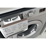 Indesit Washing machine Freestanding MTWA 81483 S UK Silver Front loader D Drawer