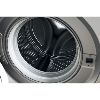 Indesit-Washing-machine-Freestanding-MTWA-81483-S-UK-Silver-Front-loader-D-Drum