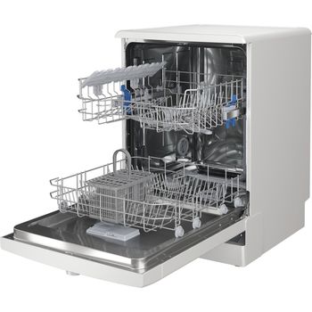 Indesit-Dishwasher-Freestanding-DFE-1B19-UK-Freestanding-F-Perspective-open