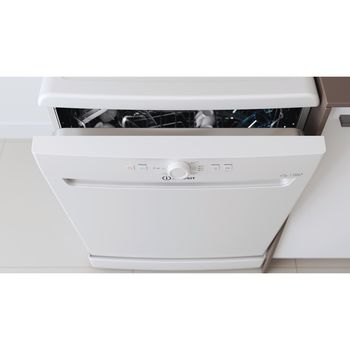 Indesit Dishwasher Freestanding DFE 1B19 UK Freestanding F Lifestyle control panel