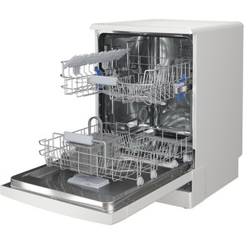 Indesit-Dishwasher-Freestanding-DFC-2B-16-UK-Freestanding-F-Perspective-open