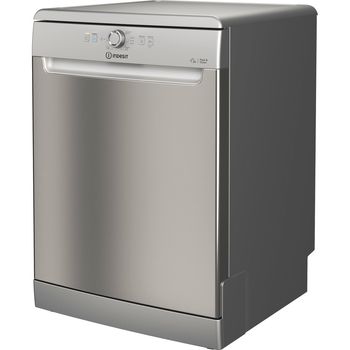 Indesit Dishwasher Freestanding DFE 1B19 X UK Freestanding F Perspective