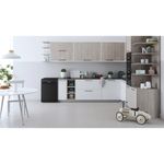 Indesit Dishwasher Freestanding DFE 1B19 B UK Freestanding F Lifestyle frontal