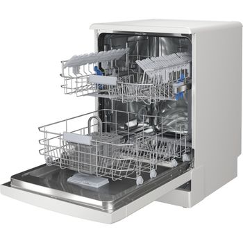 Indesit-Dishwasher-Freestanding-DFC-2C24-UK-Freestanding-E-Perspective-open