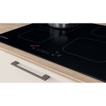 Indesit HOB IS 83Q60 NE Black Induction vitroceramic Lifestyle control panel