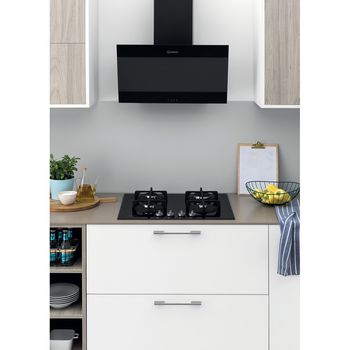 Indesit-HOB-ING-61T-BK-UK-Black-GAS-Lifestyle-frontal