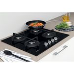 Indesit-HOB-ING-61T-BK-UK-Black-GAS-Lifestyle-perspective