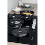 Indesit HOB ING 72T/BK Black GAS Lifestyle detail