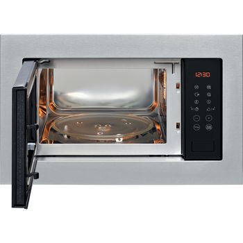 Indesit Microwave Built-in MWI 125 GX UK Stainless steel Electronic 25 MW+Grill function 900 Frontal open