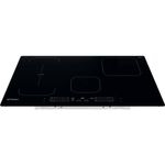 Indesit HOB IB 21B77 NE Black Induction vitroceramic Frontal top down