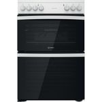 Indesit-Double-Cooker-ID67V9KMW-UK-White-A-Frontal