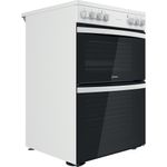 Indesit Double Cooker ID67V9KMW/UK White A Perspective