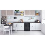 Indesit-Double-Cooker-ID67V9KMB-UK-Black-A-Lifestyle-frontal