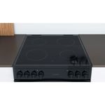 Indesit-Double-Cooker-ID67V9KMB-UK-Black-A-Lifestyle-frontal-top-down