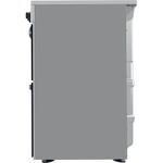 Indesit Double Cooker ID67V9HCCX/UK Inox A Back / Lateral