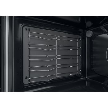 Indesit Double Cooker ID67G0MCB/UK Black A+ Lifestyle perspective