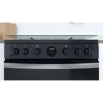 Indesit Double Cooker ID67G0MCB/UK Black A+ Lifestyle control panel