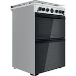 Indesit Double Cooker ID67G0MCX/UK Inox A+ Perspective