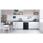 Indesit Double Cooker ID67G0MCX/UK Inox A+ Lifestyle frontal