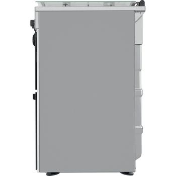 Indesit Double Cooker ID67G0MCX/UK Inox A+ Back / Lateral