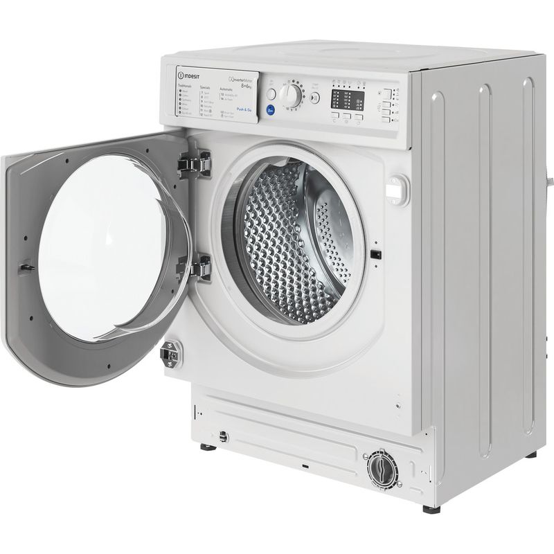 Integrated Washer Dryer Indesit BI WDIL 861284 UK
