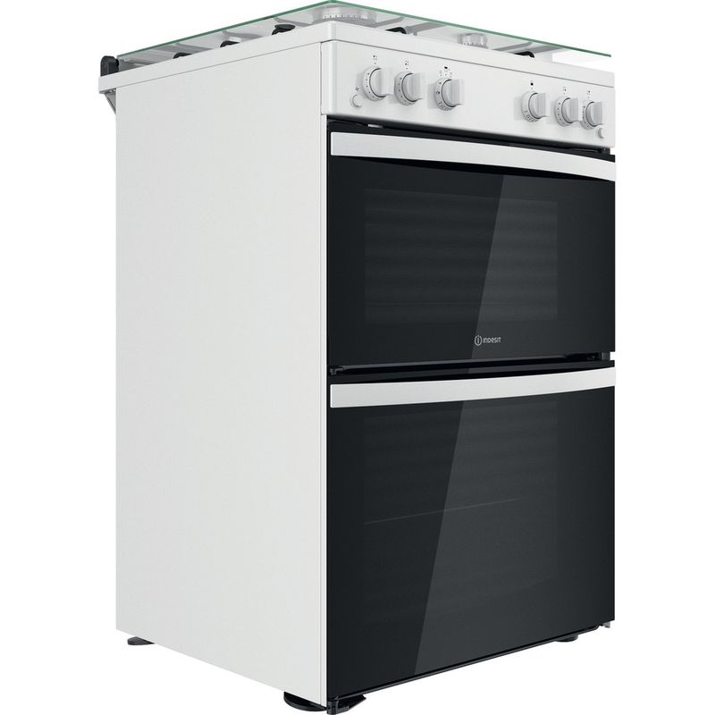 Double Cooker Indesit ID67G0MCW/UK