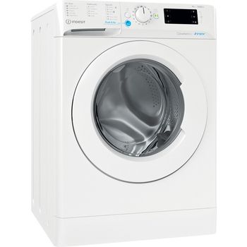 Indesit Washing machine Freestanding BWE 101683X W UK N White Front loader D Perspective