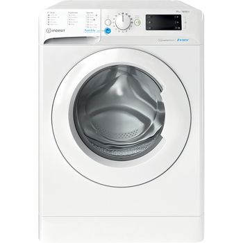 Indesit Washing machine Freestanding BWE 101683X W UK N White Front loader D Frontal