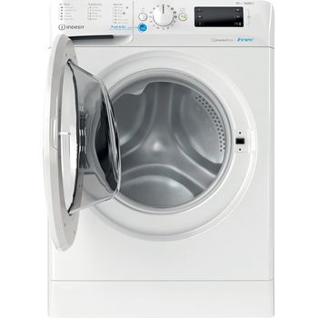 Indesit Washing machine Freestanding BWE 101683X W UK N White Front loader D Frontal open