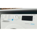 Indesit Washing machine Freestanding BWE 101683X W UK N White Front loader D Lifestyle control panel