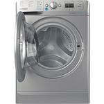 Indesit-Washing-machine-Free-standing-BWA-81483X-S-UK-N-Silver-Front-loader-D-Frontal-open