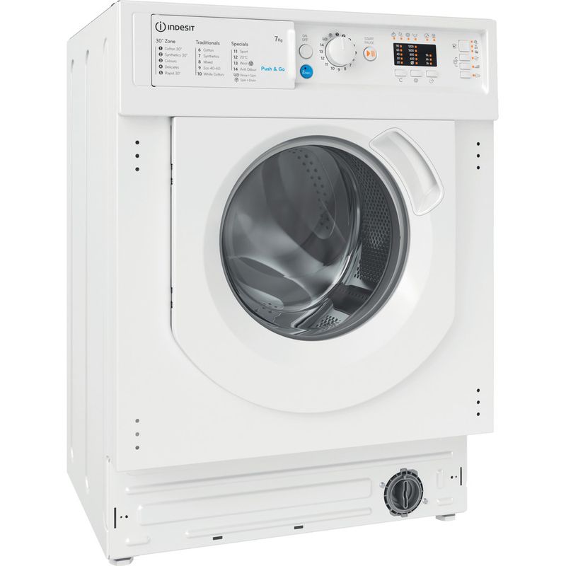 Integrated Washing Machine Indesit BI WMIL 71252 UK N