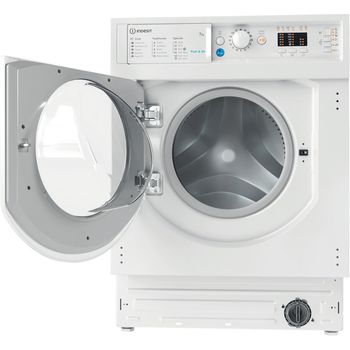 Indesit Washing machine Built-in BI WMIL 71252 UK N White Front loader E Frontal open
