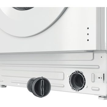 Indesit Washing machine Built-in BI WMIL 71252 UK N White Front loader E Filter