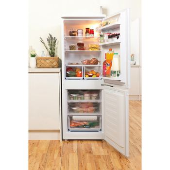 Indesit-Fridge-Freezer-Freestanding-IBD-5515-W-1-White-2-doors-Lifestyle-frontal-open