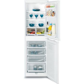 Indesit-Fridge-Freezer-Freestanding-IBD-5517-W-UK-1-White-2-doors-Frontal-open
