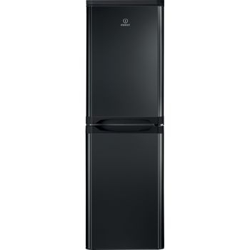 Indesit-Fridge-Freezer-Freestanding-IBD-5517-B-UK-1-Black-2-doors-Frontal